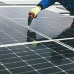 Installing renewable power generation solar panels